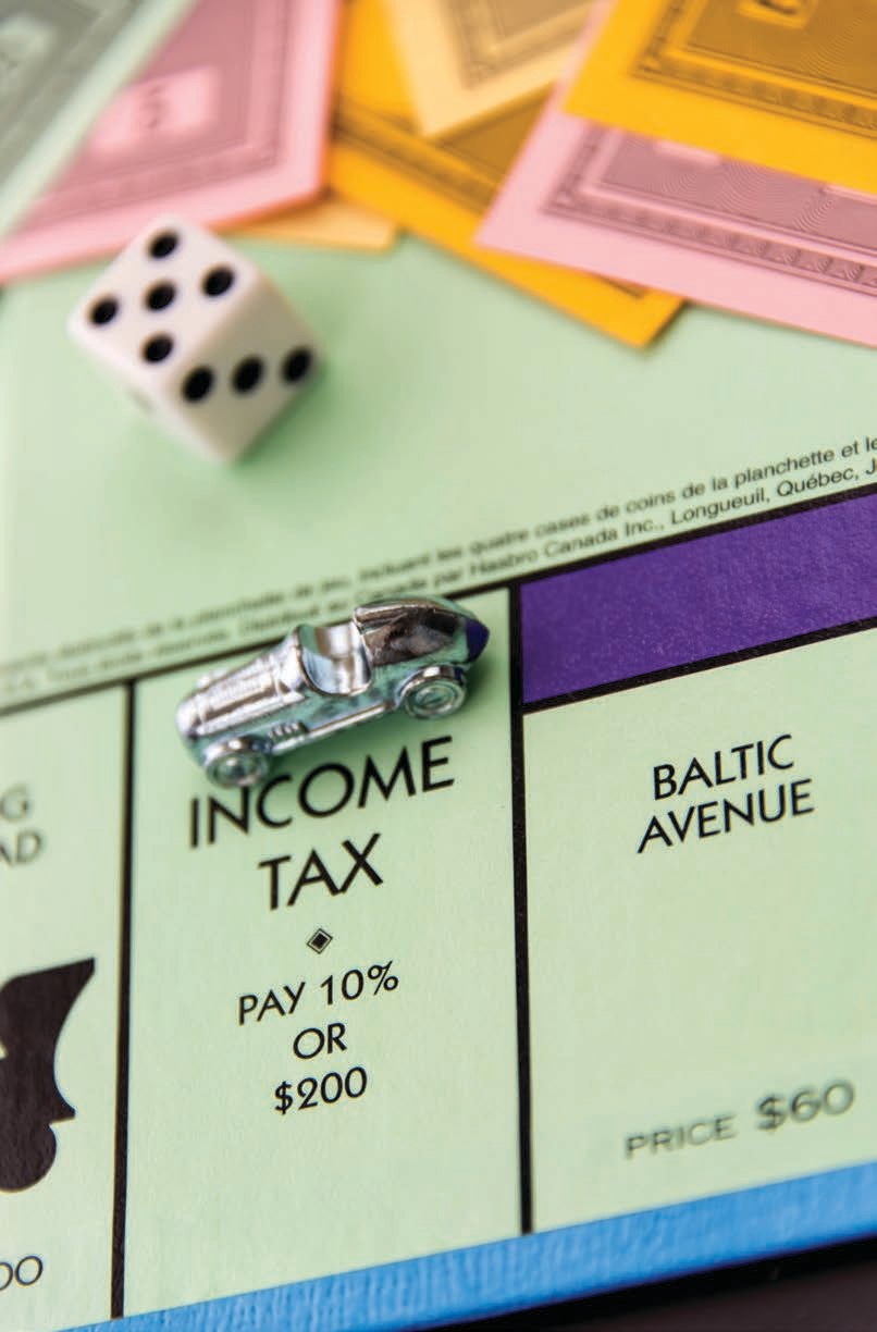 While even in Monopoly you pay an income tax not all states actually have this - photo 4