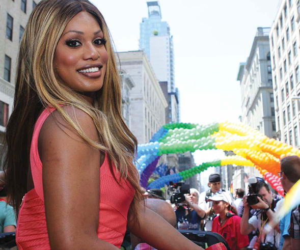 Activism by transgender celebrities such as actress Laverne Cox has helped - photo 2