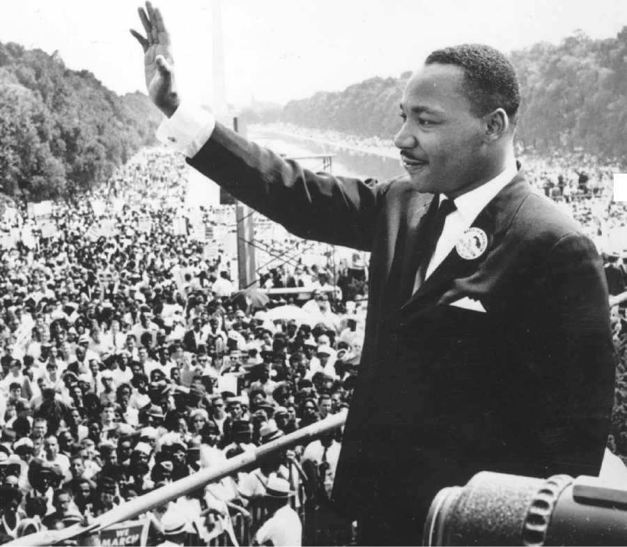 Reverend Martin Luther King Jr an icon of the 1960s civil rights movement - photo 4