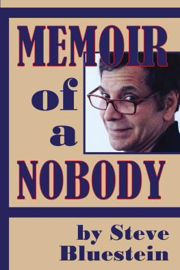 Steve Bluestein - Memoir of a Nobody