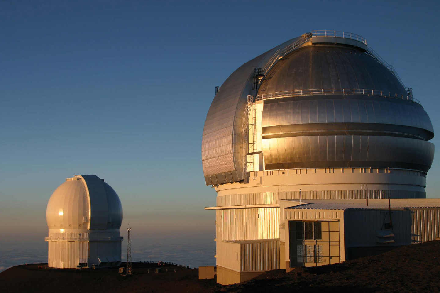 Observatory on Mauna Kea Hawaii Earth is one of eight planets in our solar - photo 3