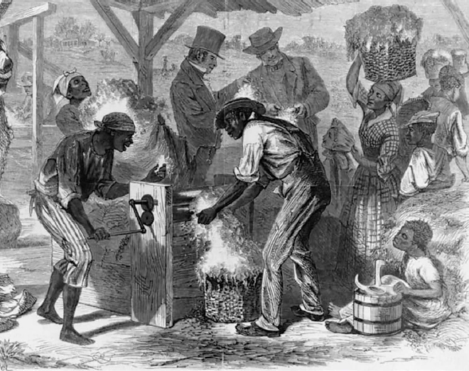 The cotton gin led to the expansion of slavery Though black soldiers had - photo 5