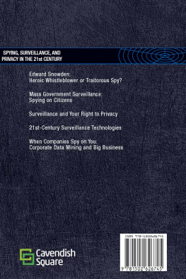 Daniel E. Harmon - 21st-Century Surveillance Technologies