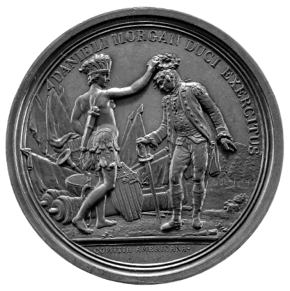 Facing the title page Daniel Morgan at the Cowpens bronze medal designed in - photo 2