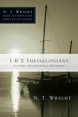 N. T. Wright 1 & 2 Thessalonians