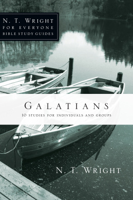 N. T. Wright Galatians