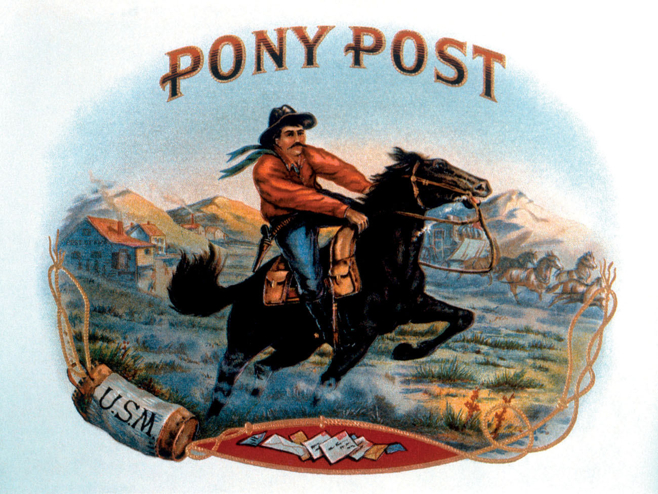 In the 1900s the Pony Express was sometimes called the Pony Post William - photo 7
