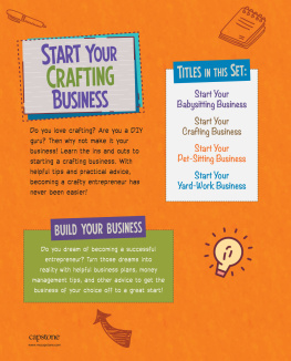 Mary Meinking - Start Your Crafting Business