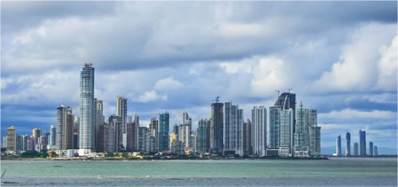 The skyline of Panama City the capital and largest city of Panama Altogether - photo 6