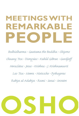 Osho - Meetings with Remarkable People