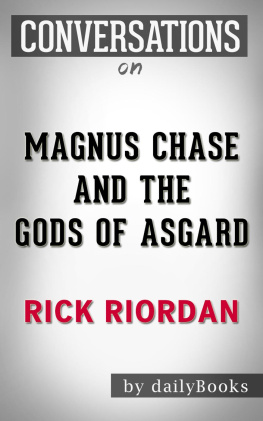 Daily Books - Magnus Chase and the Gods of Asgard--The Sword of Summer by Rick Riordan​​​​​​​ | Conversation Starters