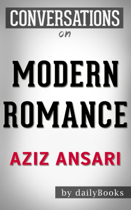 Daily Books - Modern Romance--by Aziz Ansari | Conversation Starters