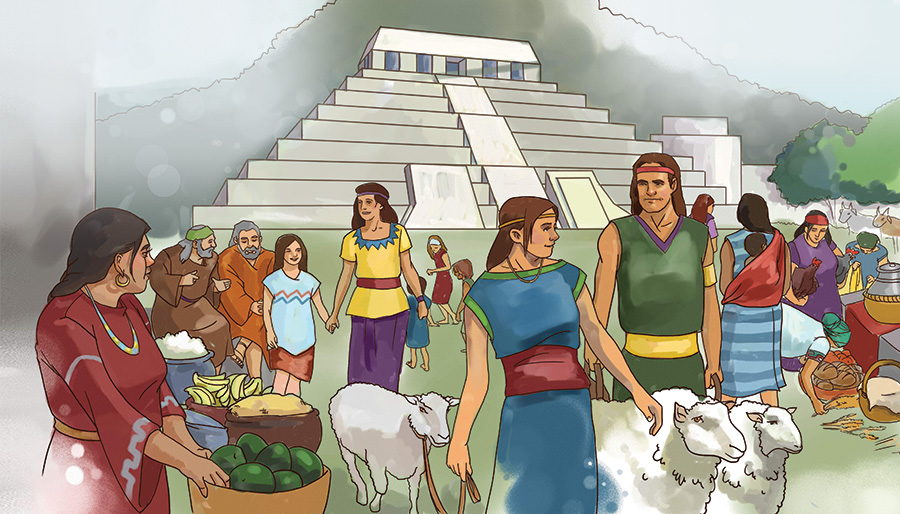 When the people of Jerusalem became wicked God told Lehi to take his family - photo 9