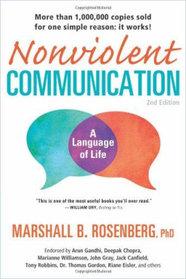 Marshall B. Rosenberg - Nonviolent Communication (Summary): A Language of Life