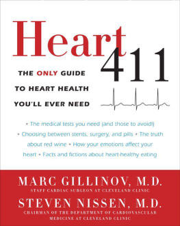 Marc Md Gillinov Heart 411: The Only Guide to Heart Health Youll Ever Need