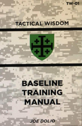 Joe Dolio - Base Line Training Manual: Tactical Wisdom Series