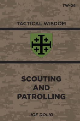 Joe Dolio - Scouting And Patrolling: TW-04 (Tactical Wisdom)