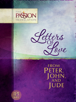 Brian Simmons - Letters of Love: From Peter, John, and Jude