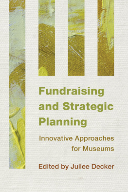 Juilee Decker - Fundraising and Strategic Planning