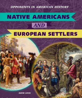 Charles Hofer - Native Americans and European Settlers