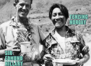 READING THE ROCKS SIR EDMUND HILLARY AND TENZING NORGAY WERE THE FIRST - photo 3