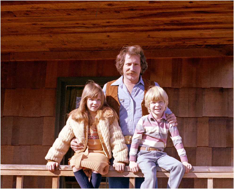 Dale Earnhardt poses with daughter Kelley and son Dale Earnhardt Jr for a - photo 9