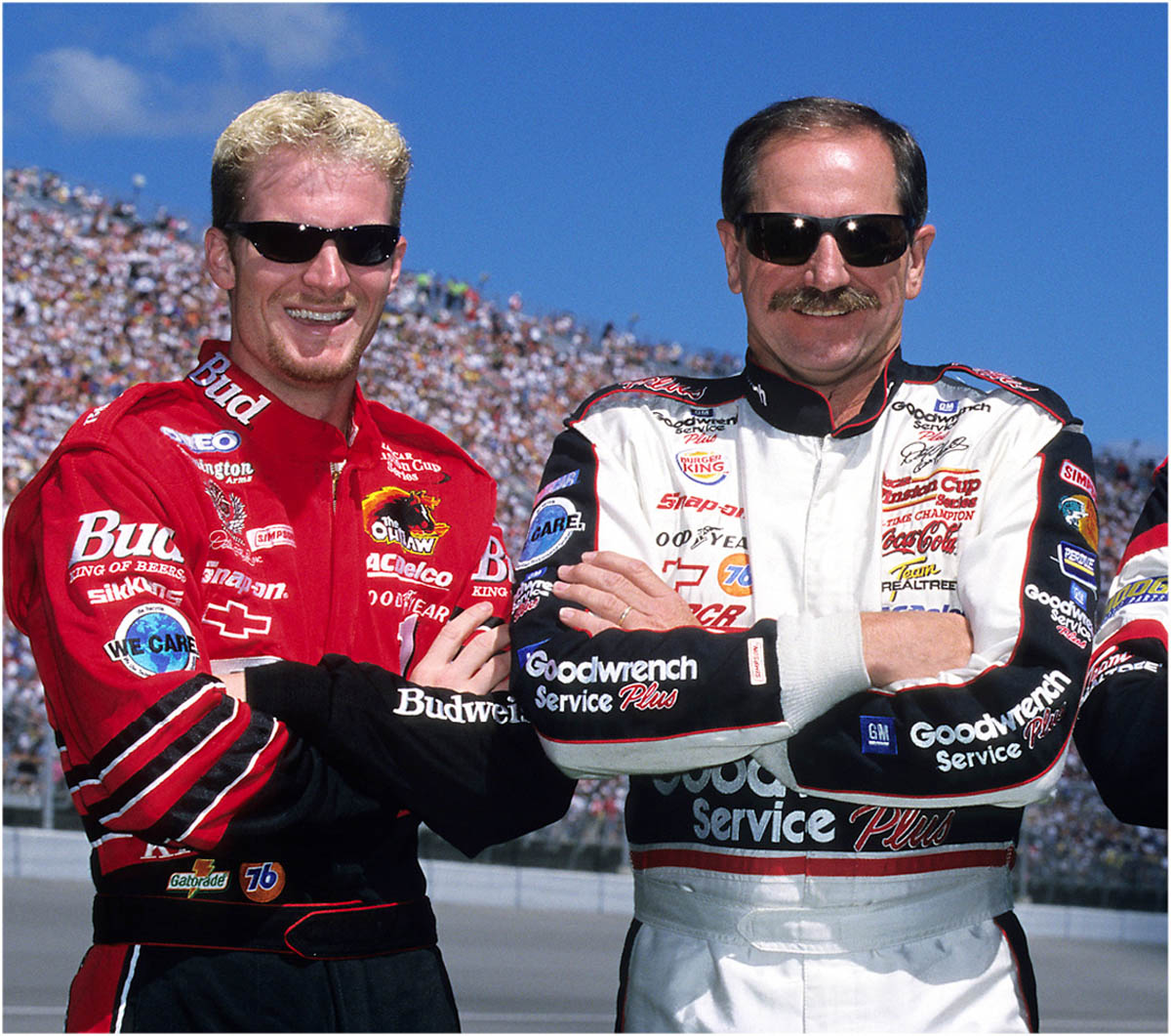 Dale Earnhardt Sr raced against his son at the Cup level for only one full - photo 18