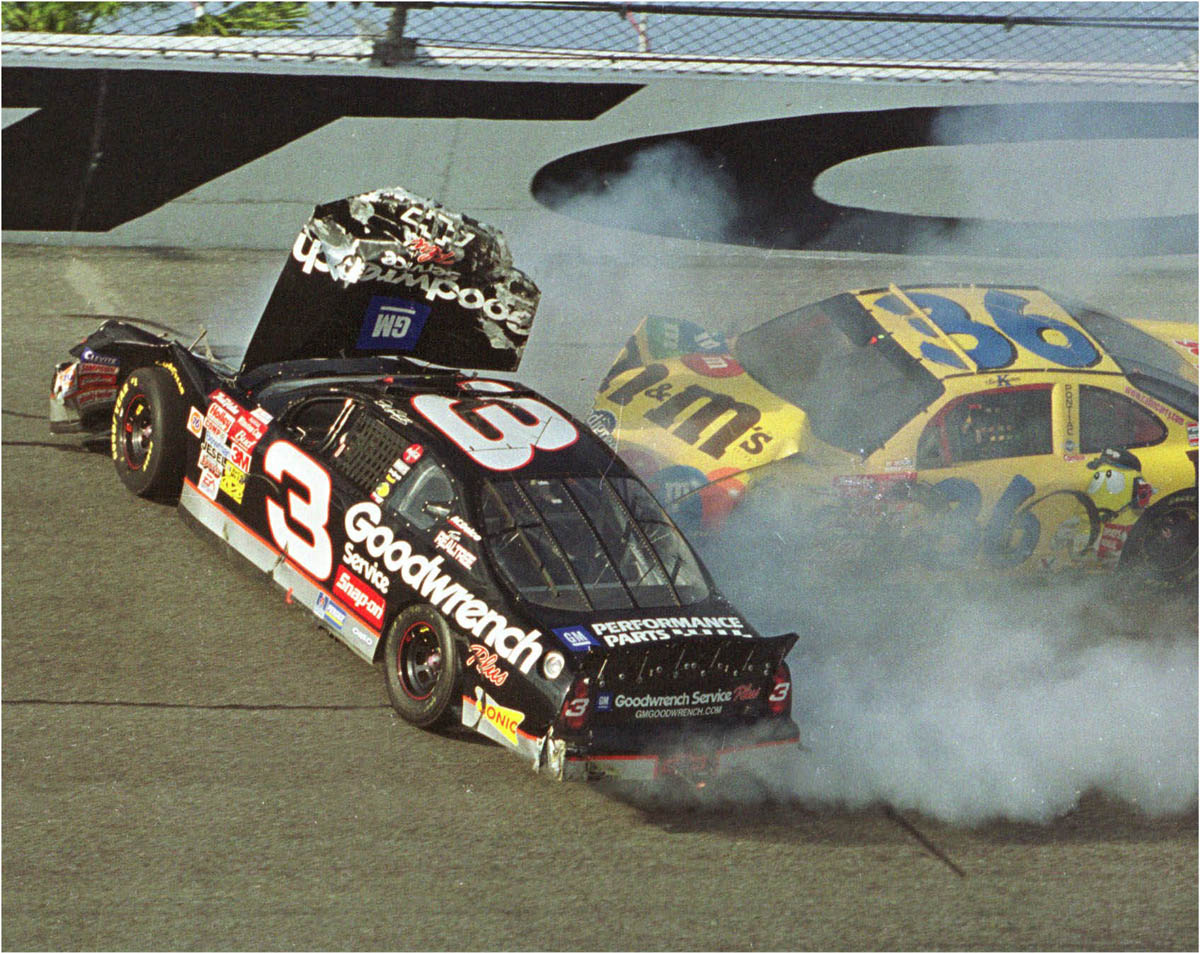 Dale Earnhardt died on the final lap of the 2001 Daytona 500 The shock from - photo 19