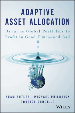 Adam Butler - Adaptive Asset Allocation: Dynamic Global Portfolios to Profit in Good Times--and Bad