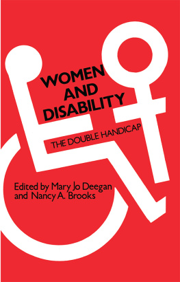 Mary Jo Deegan - Women and Disability: The Double Handicap