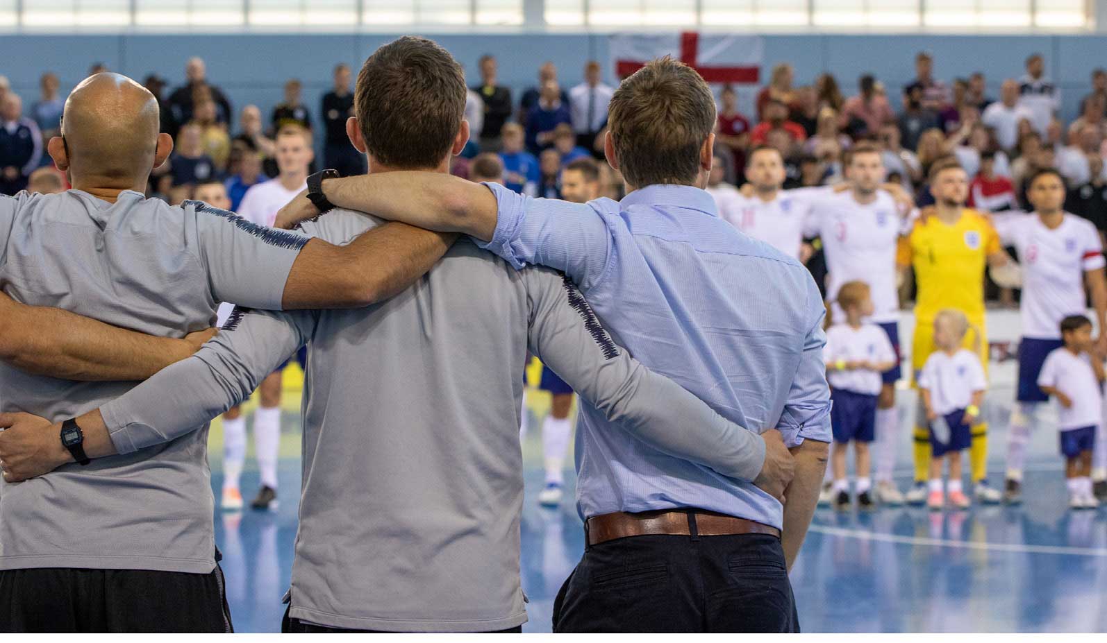 Singing the national anthem before an international fixture I praise the - photo 5