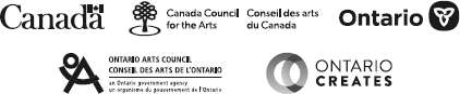 We acknowledge the support of the Canada Council for the Arts and the Ontario - photo 3