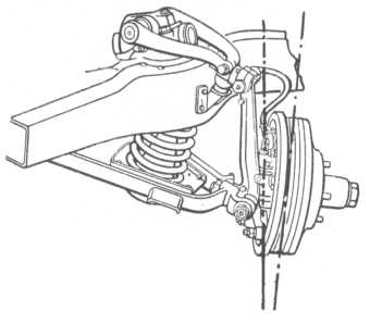 FIG 6Near-center-point steering principle on normal wishbone system FIG - photo 8