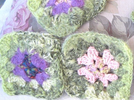 One of the wonderful advantages of creating with granny squares is their - photo 2