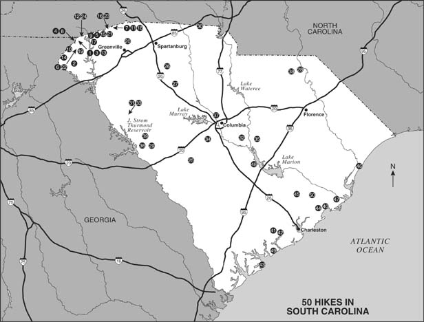 CONTENTS Preface I have been lucky enough to explore South Carolinas natural - photo 5