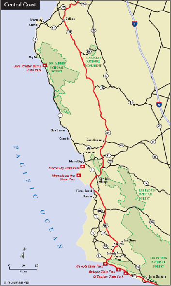 CONTENTS LIST OF MAPS AN INTRODUCTION TO THE CENTRAL COAST F rom the - photo 11