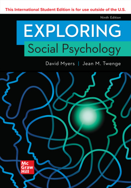 David Myers - Exploring Social Psychology