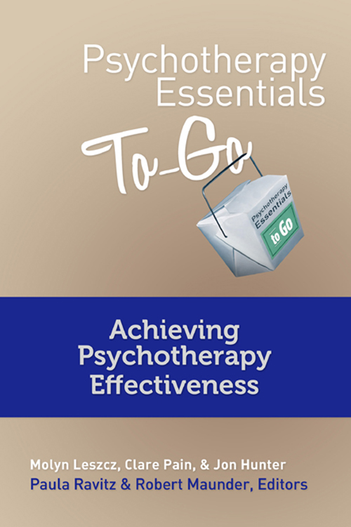 Producing Psychotherapy Essentials to Go has depended on and benefited from the - photo 1