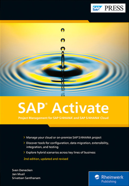 Sven Denecken - SAP Activate: Project Management for SAP S/4HANA and SAP S/4HANA Cloud