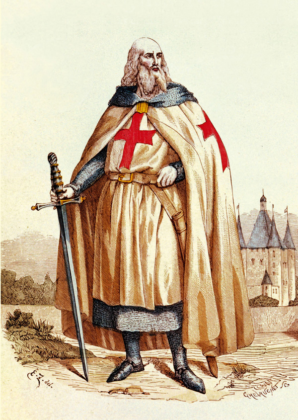 Jaques de Molay the last Grand Master of the Knights Templar Public Domain - photo 3