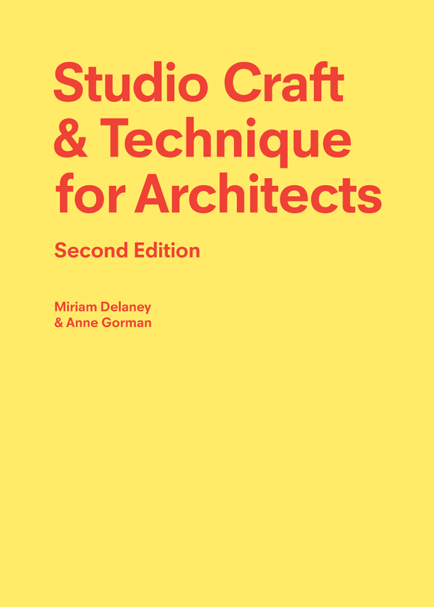 Studio Craft Technique for Architects - image 1