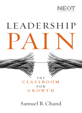 Samuel Chand - Leadership Pain: The Classroom for Growth