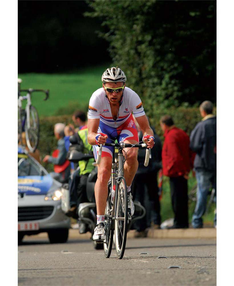 Rob Hayles competing in the Tour of Britain PREFACE When I was younger I - photo 3