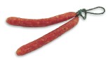 Dried sweet Chinese sausages lap cheong are thin sweet Chinese pork - photo 9