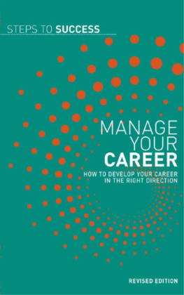 Bloomsbury Publishing - Manage your Career: How to Develop your Career in the Right Direction