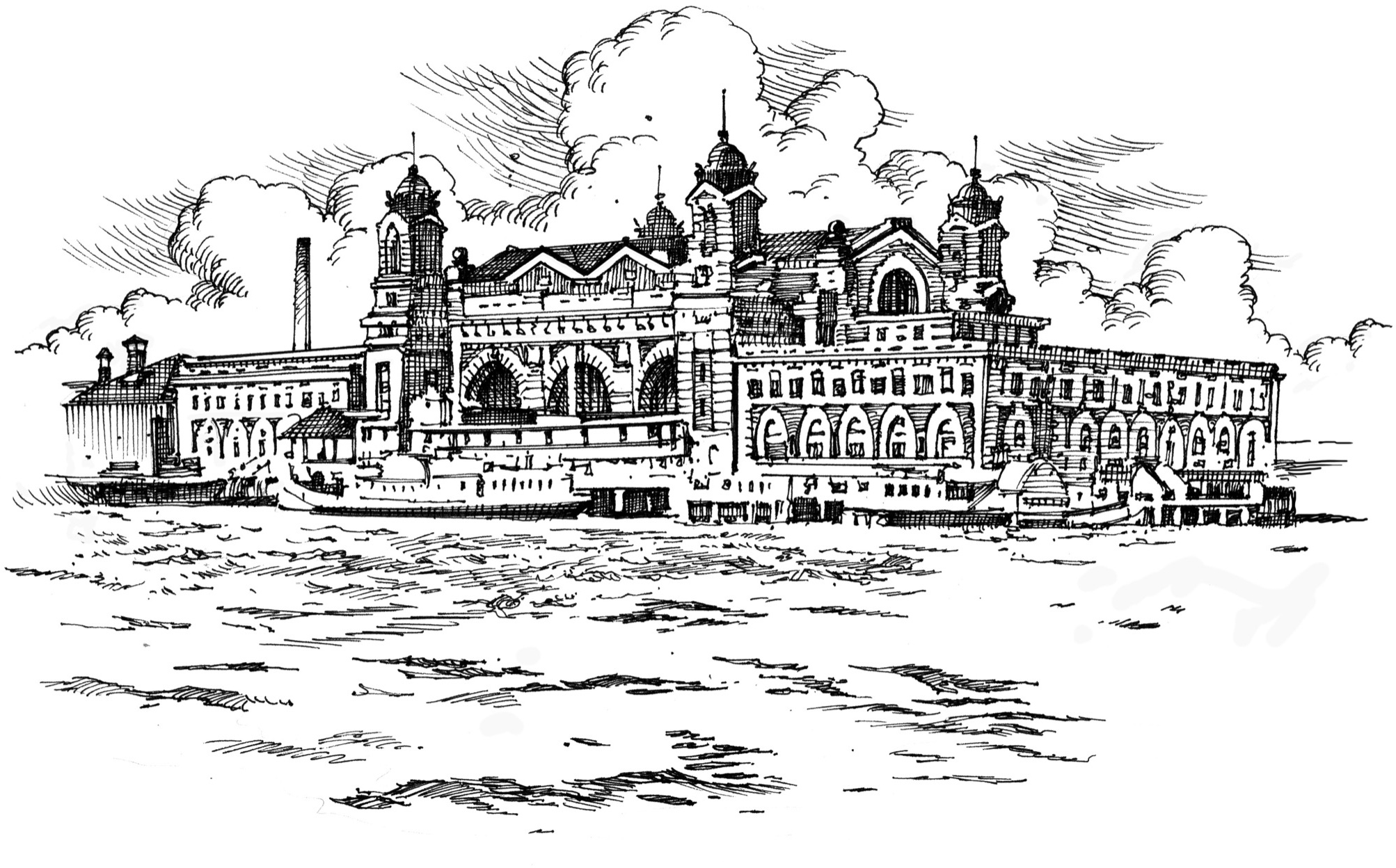 Ellis Island lies just off the coast of New Jersey It is named after Samuel - photo 10