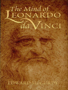 Edward McCurdy - The Mind of Leonardo da Vinci