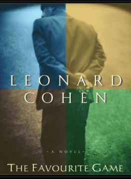 Leonard Cohen The Favourite Game