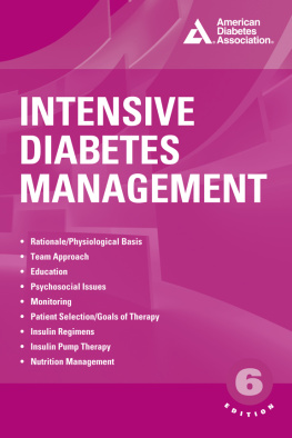 Howard A. Wolpert Intensive Diabetes Management