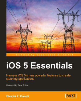 Steven F. Daniel - iOS 5 Essentials